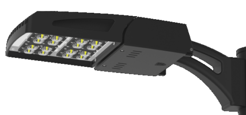 Crystal Eros Area LED Lighting, Modular Design, Low-Profile